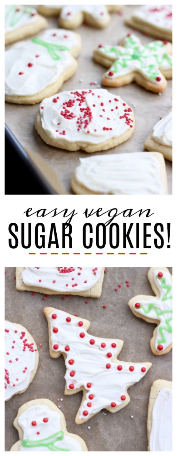 Easy Vegan Sugar Cookies! - The Conscientious Eater