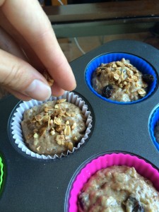 Banana Granola Muffins