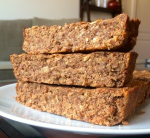 Gingerbread Oatmeal Bars