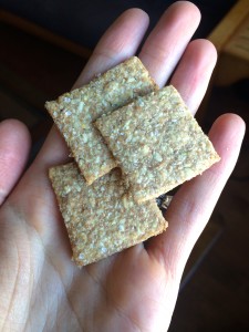 Good Thins Oat & Wheat Snacks, Sweet Oat & Flax, Crackers