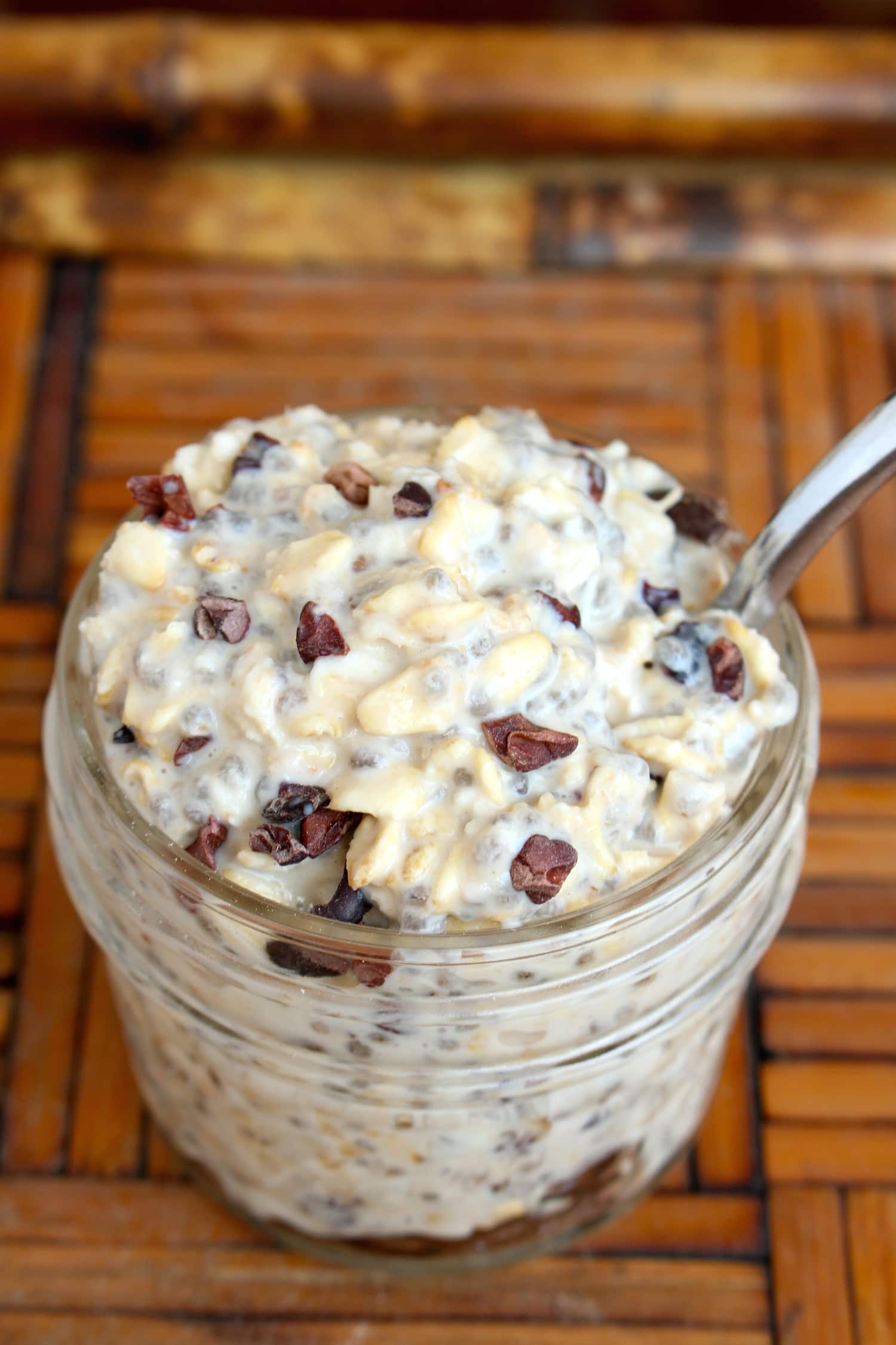 Healthy Cookie Dough Overnight Oats