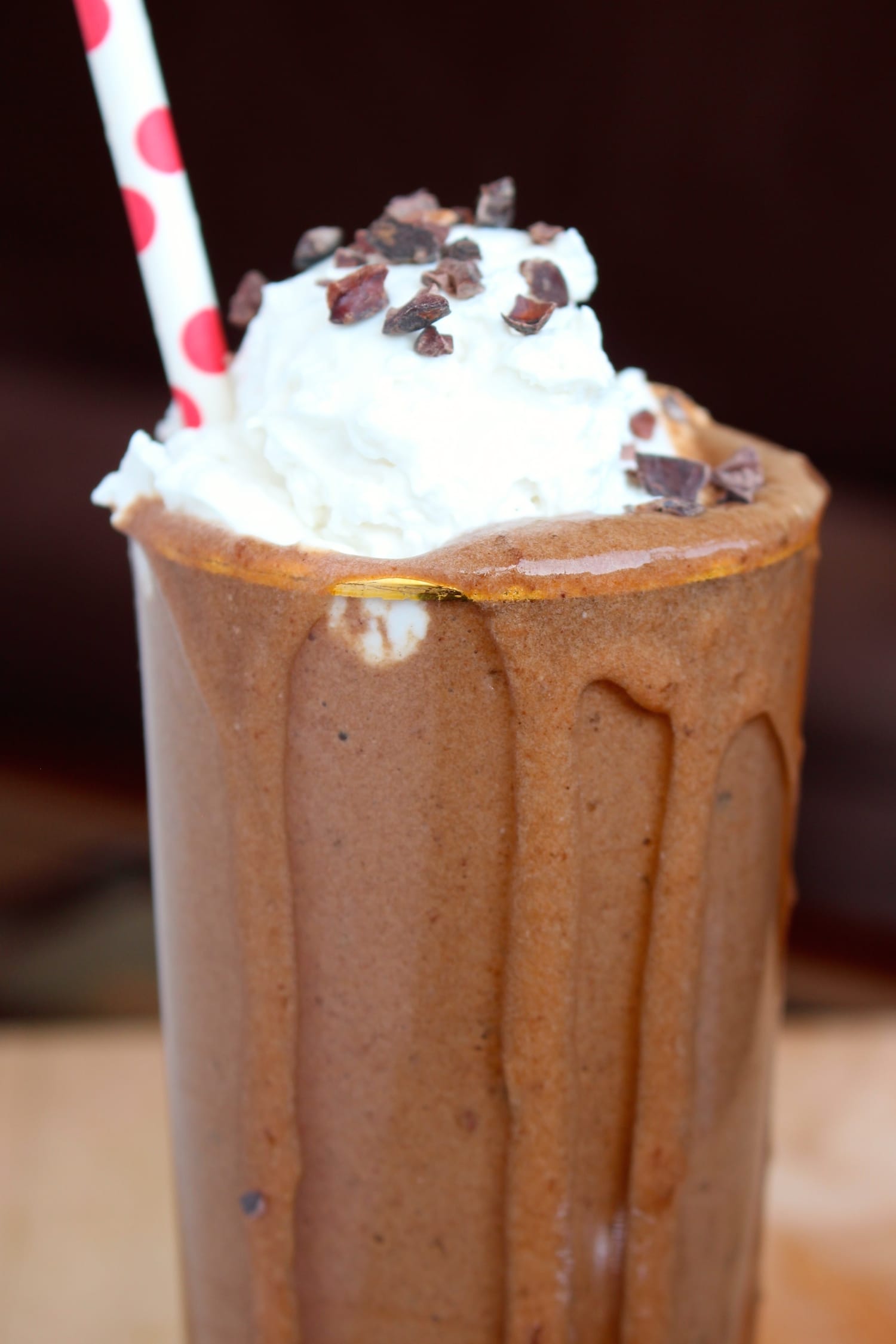 lactose free chocolate milkshake