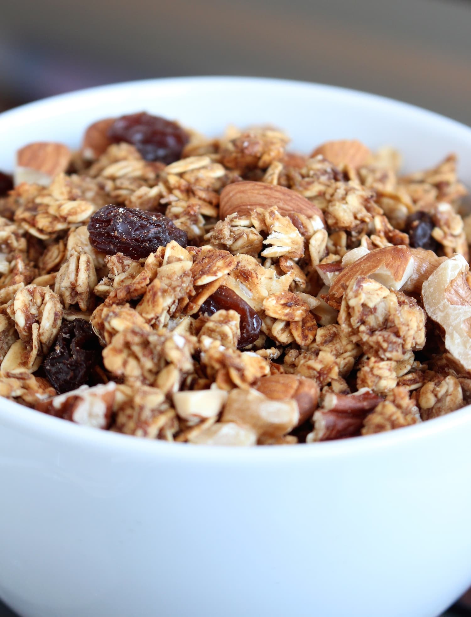 Date Sweetened Nutty Apple Granola 5