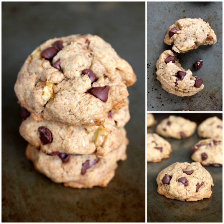 Image for Vegan Maple Syrup Whole Wheat Chocolate Chip Cookies