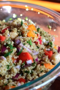 Easy Vegan Mediterranean Salad 6