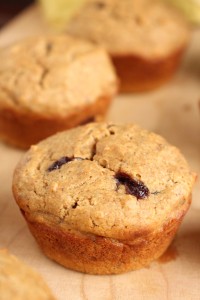 Low-Fat Vegan PB & J Muffins 3