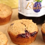 Low-Fat Vegan Peanut Butter and Jelly Muffins 5