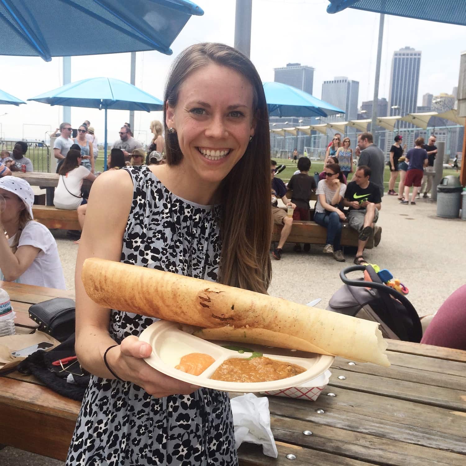 Dosa Royale Smorgasburg Brooklyn NYC