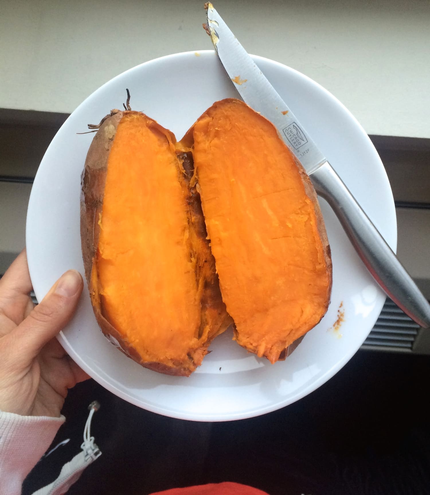 Roasted sweet potato