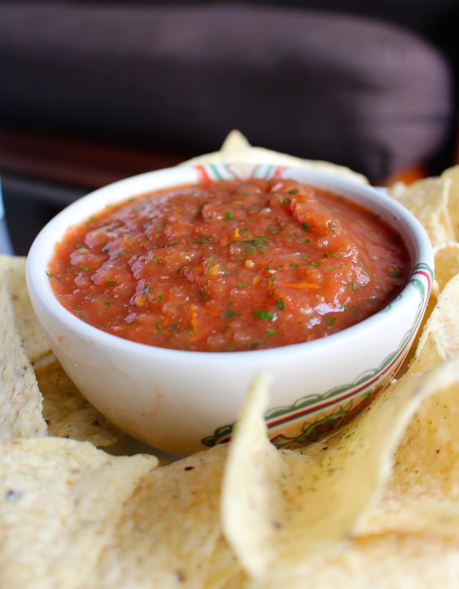 Easy Roasted Tomato Blender Salsa