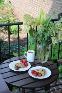 Vegan Blueberry Corn Scones 3