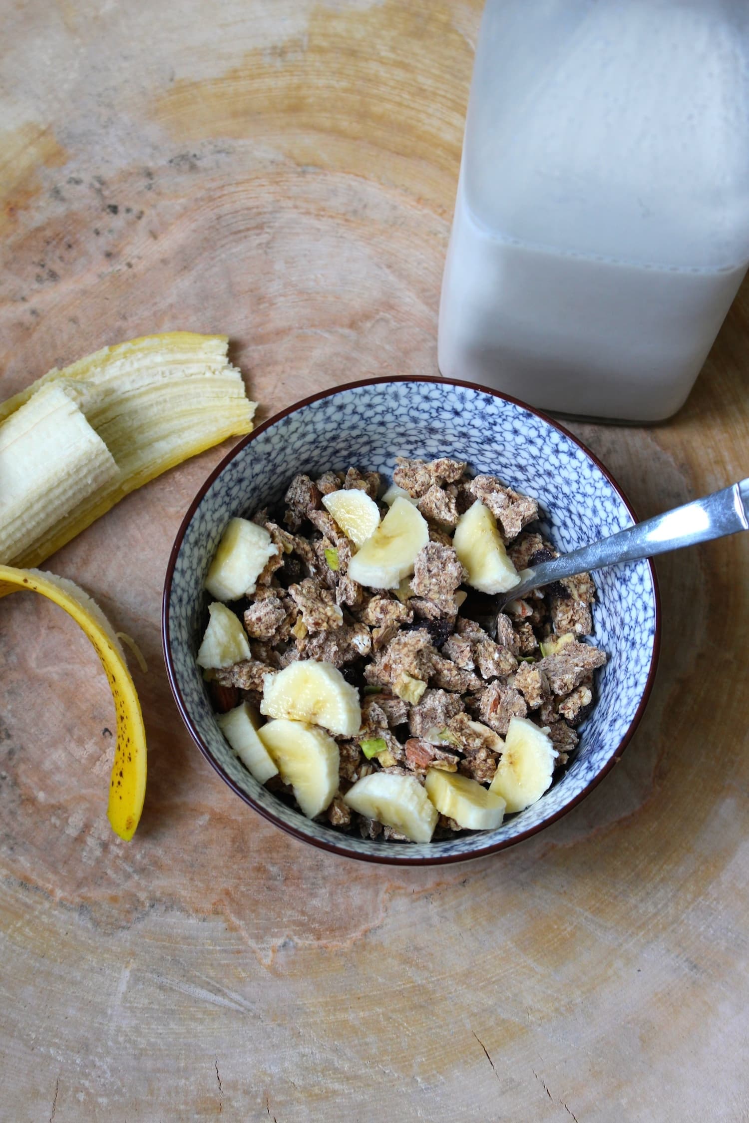 Cinnamon Apple Low-Fat Dehydrator Granola 4