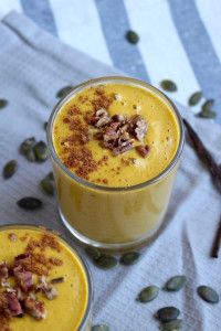 Banana-Less Pumpkin Pie Smoothie. 1