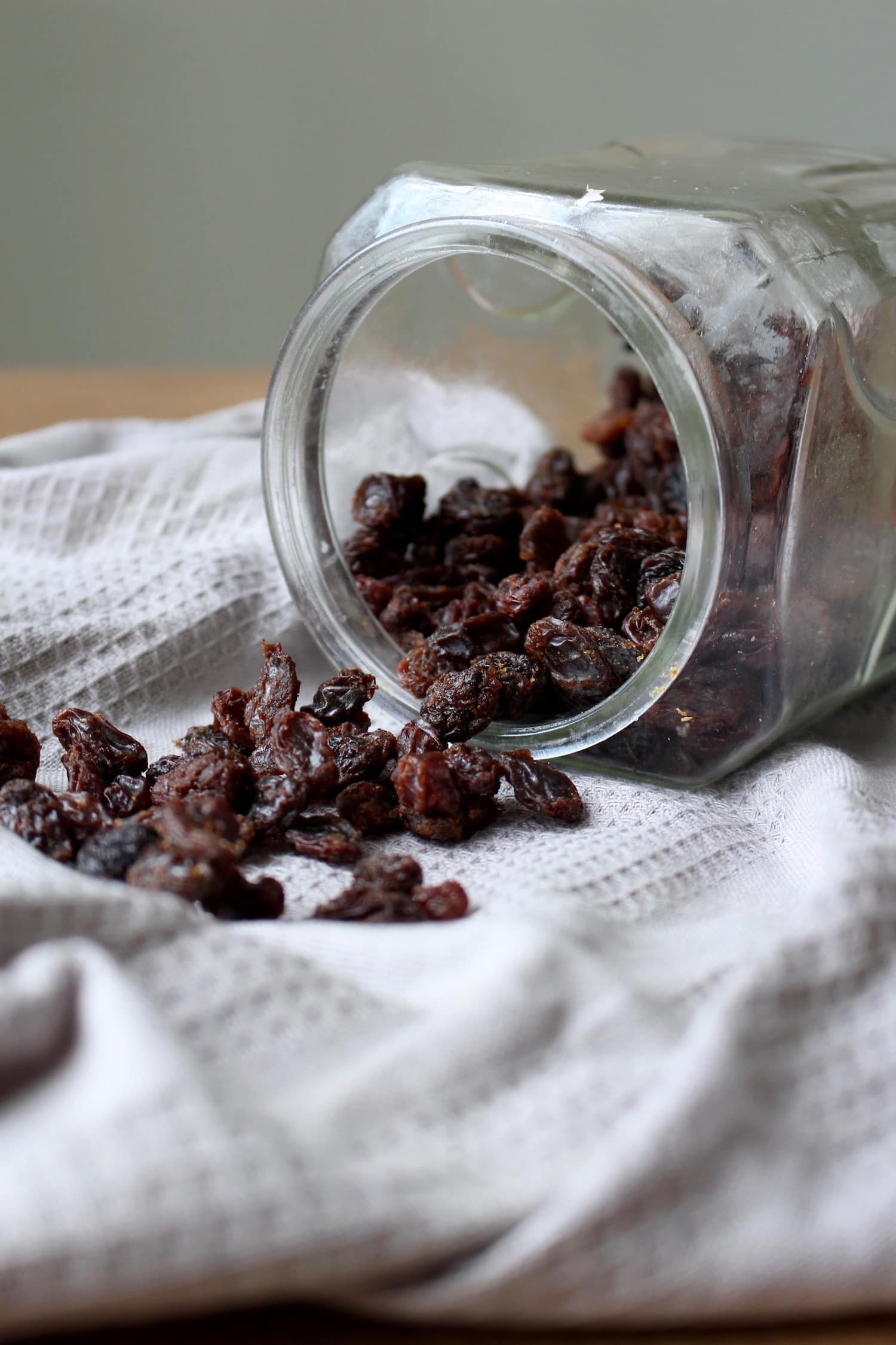Vegan Chocolate Covered Raisin Drop Cookies
