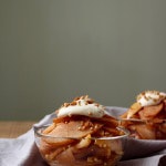 Cinnamon Pears with Maple Vanilla Cashew Cream