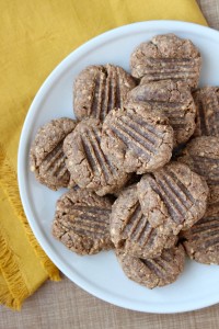 4 Ingredient Vegan Peanut Butter Cookies 1