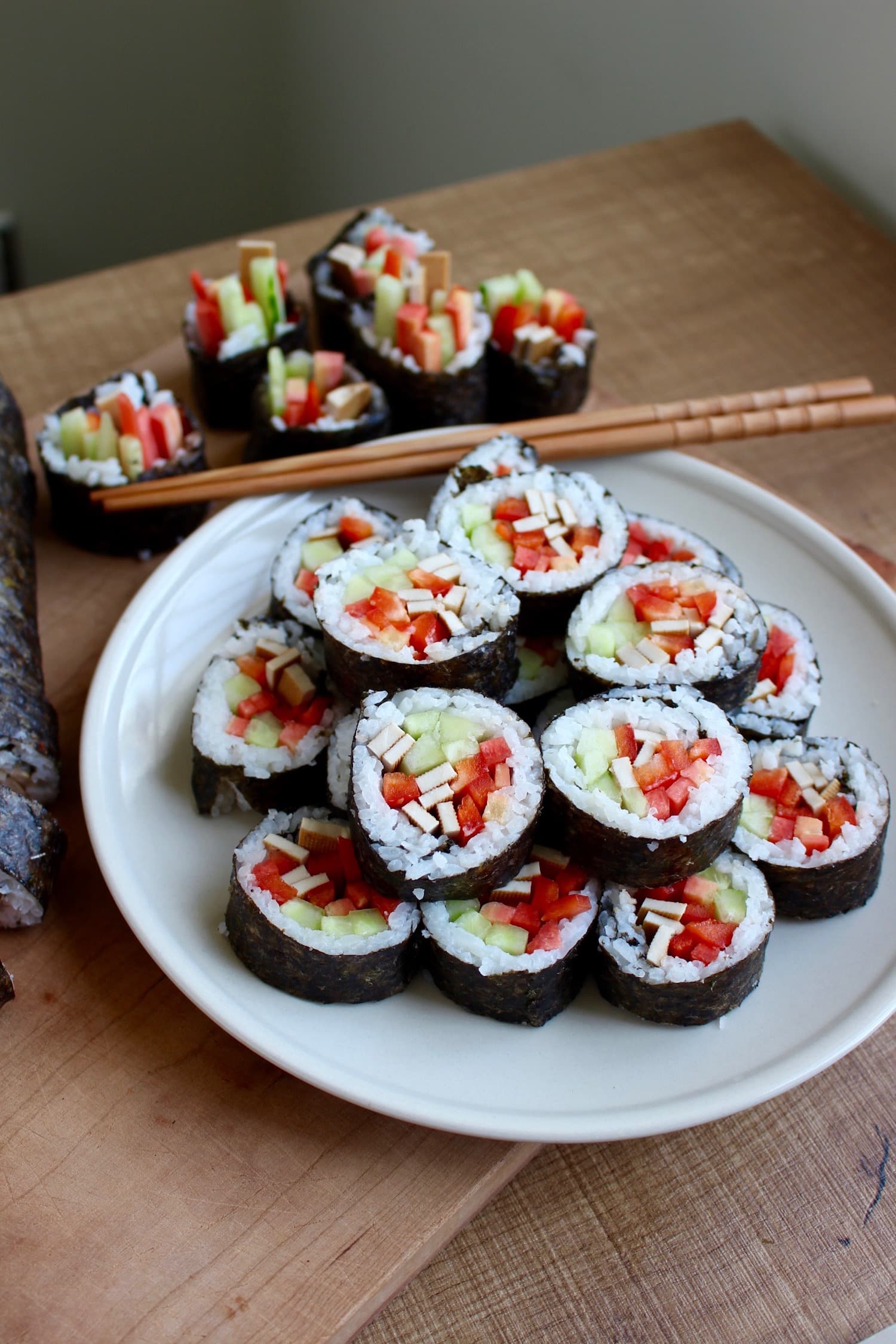 How to Super Simple Vegan Sushi 1