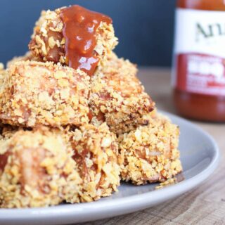 Baked BBQ Tofu Nuggets