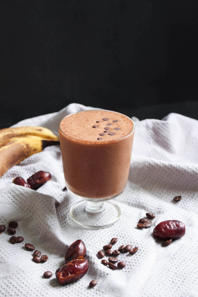 Healthy Dairy-Free Mocha Smoothie