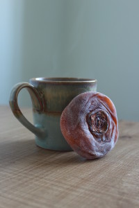 Dried Persimmon and tea