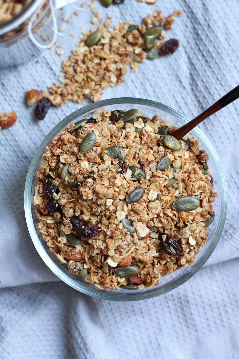 Family Size Basic Vegan Granola-5