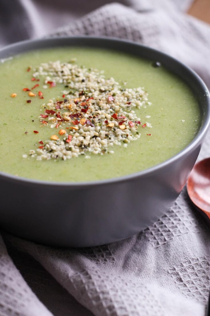 Vegan Broccoli Potato Soup