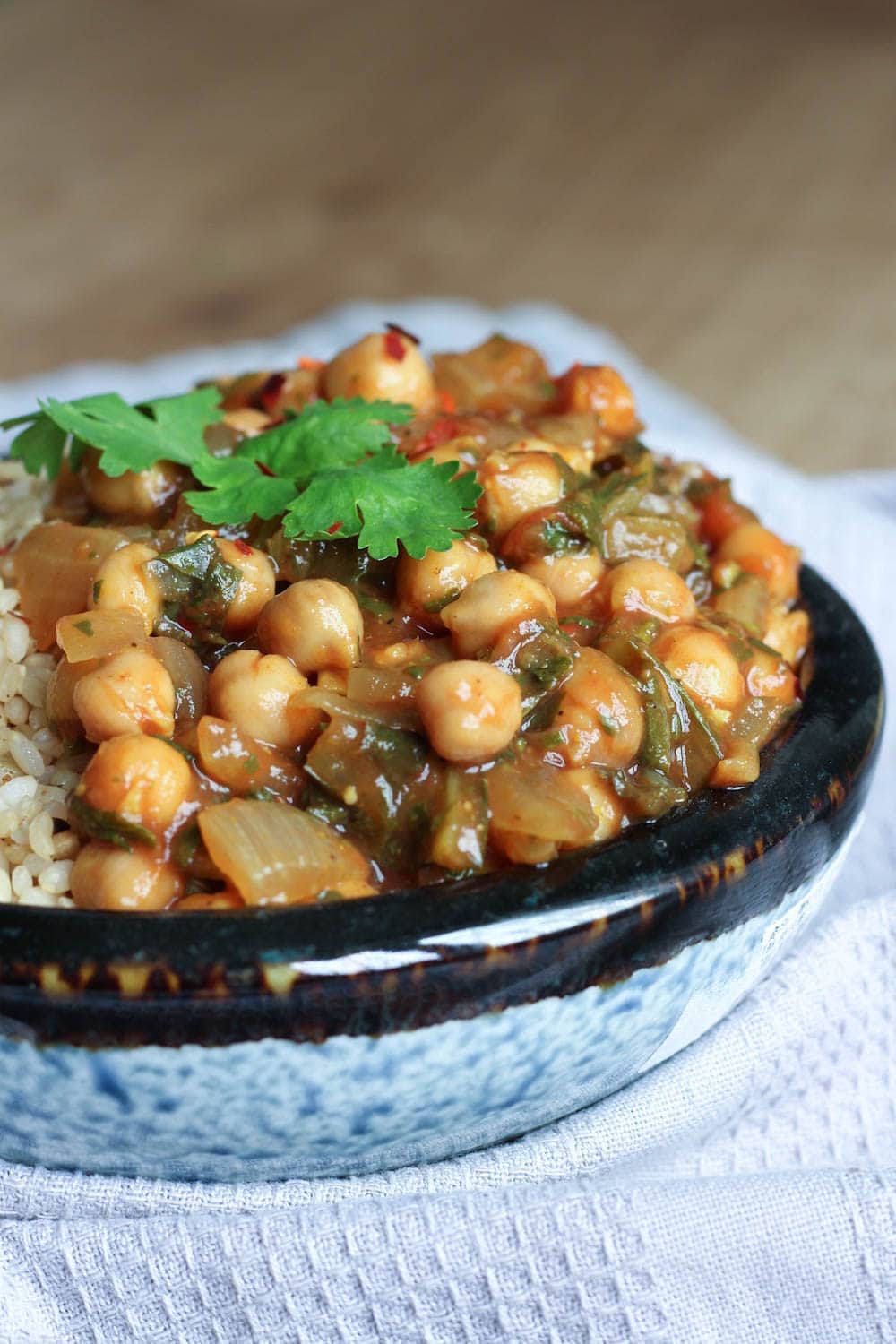 Easy Chickpea Tomato Sauce Curry-1