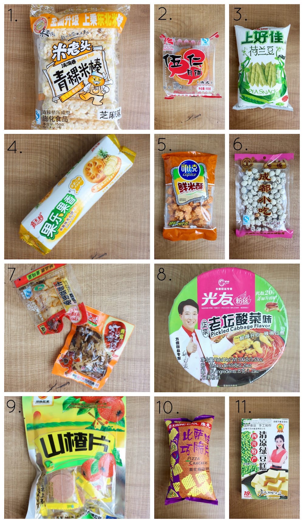 Authentic Chinese Vegan Snacks to try out