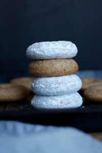 Baked Vegan Powdered Doughnuts 4