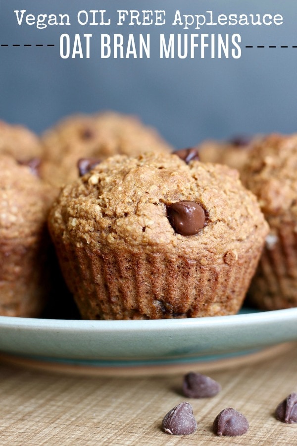 Vegan Oat Bran Muffins The Conscientious Eater