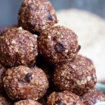 Healthy Nutella Energy Bites in a bowl