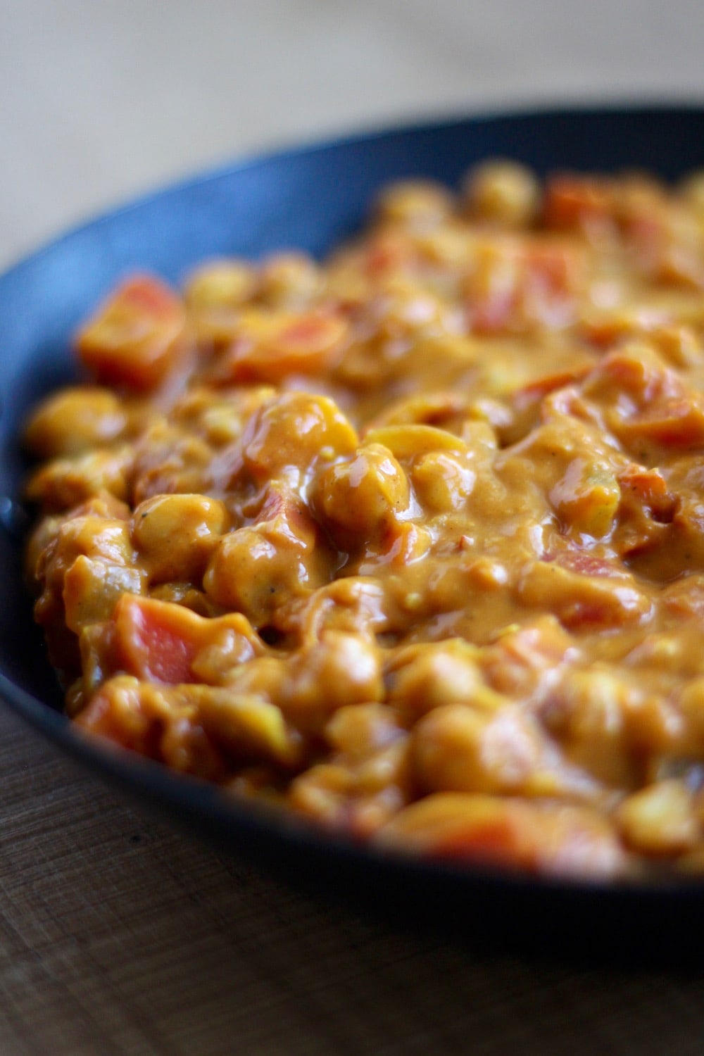 Pumpkin Coconut Chickpea Curry