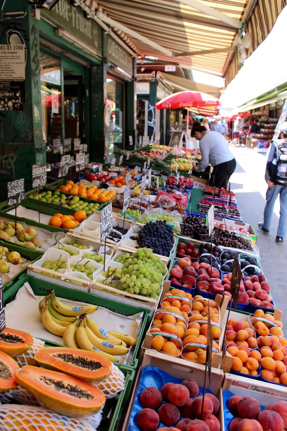 fruit stands