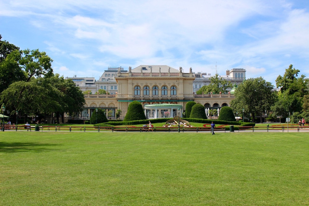 a scenery in Vienna, Austria