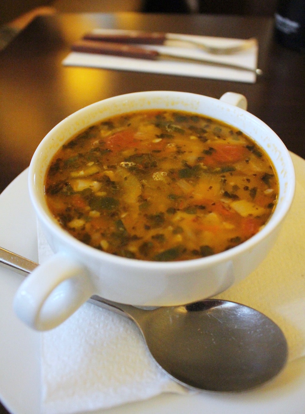 minestrone soup