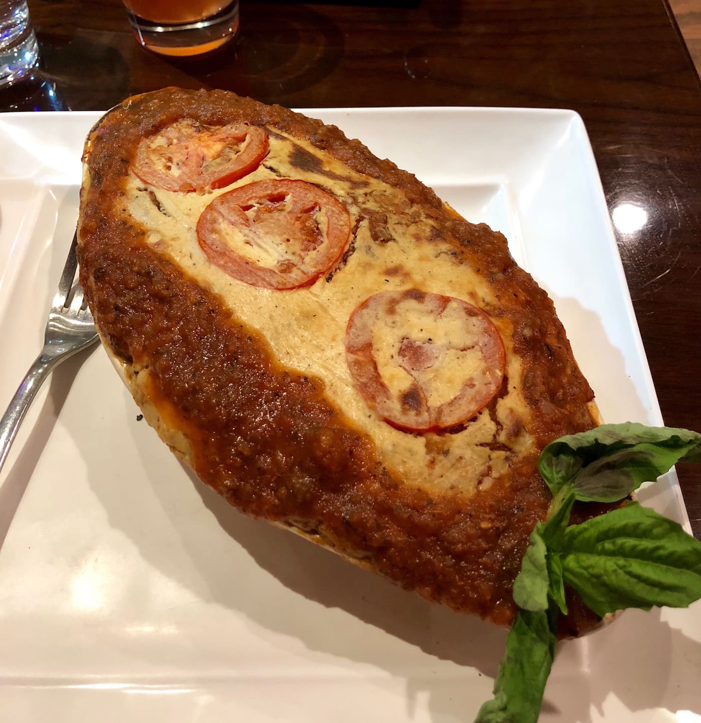 Sweet potato lasagna from GreenFare Cafe 