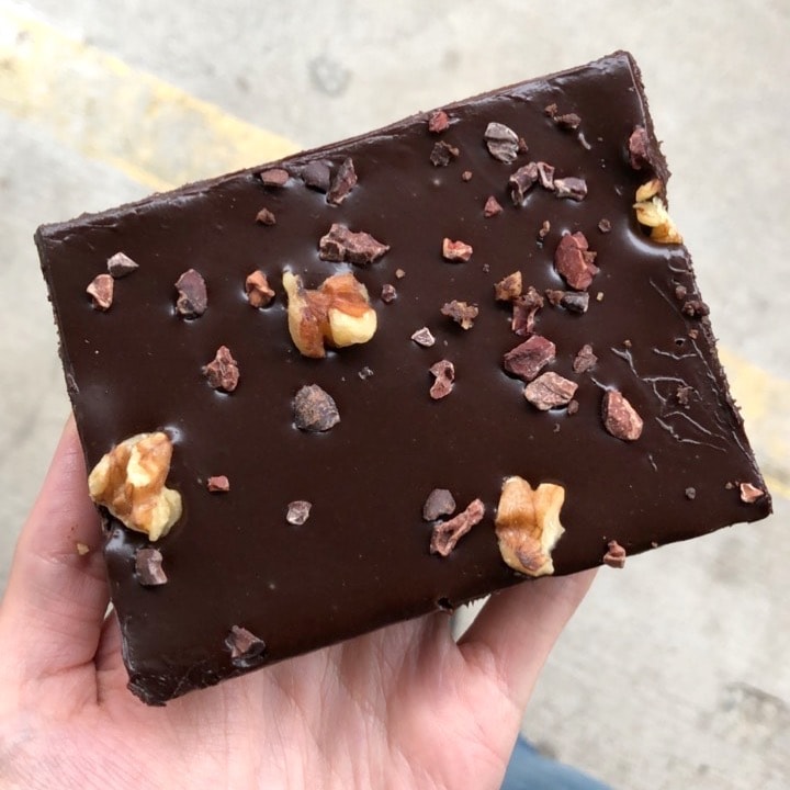 vegan brownie from Avo