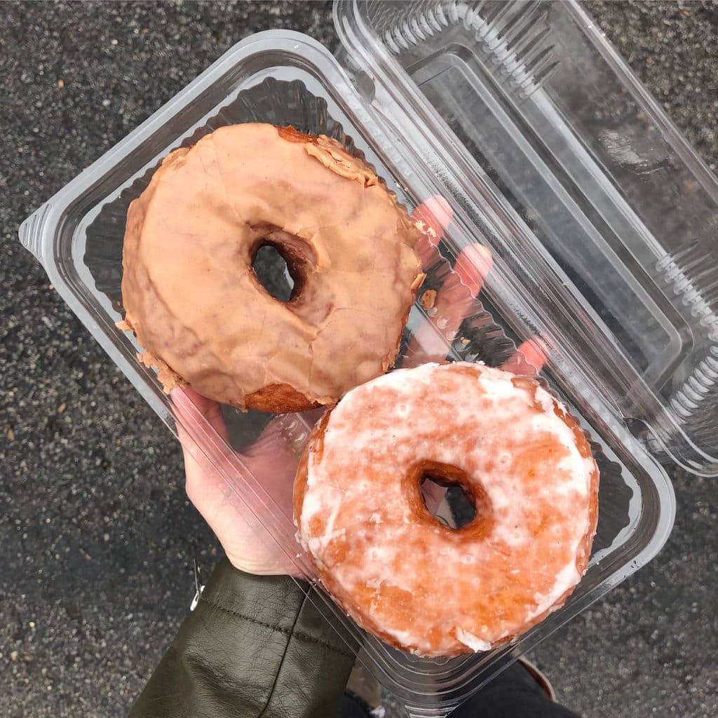 vegan donuts from Five Daughters Bakery 