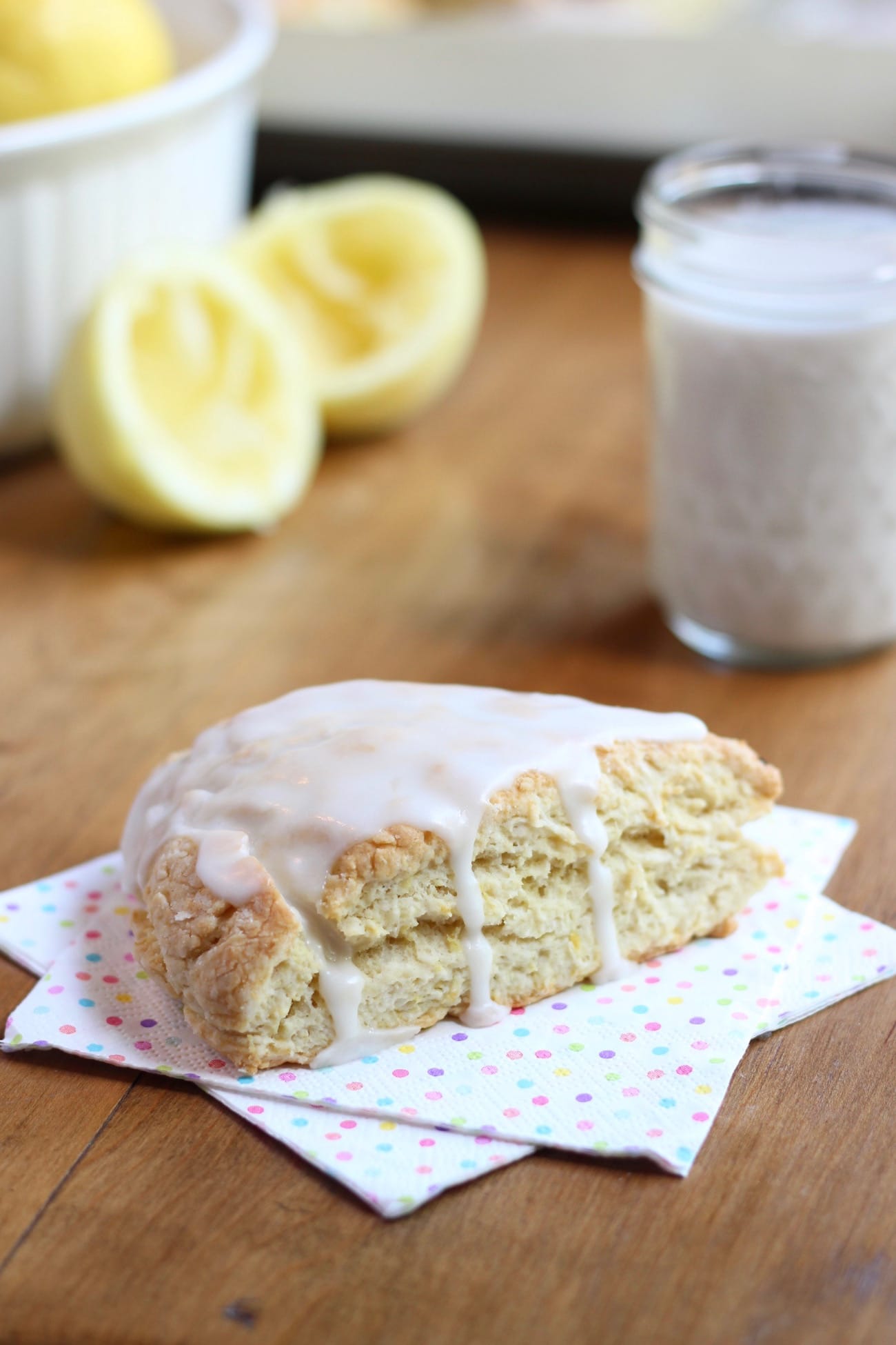 Easy Vegan Lemon Scone Recipe