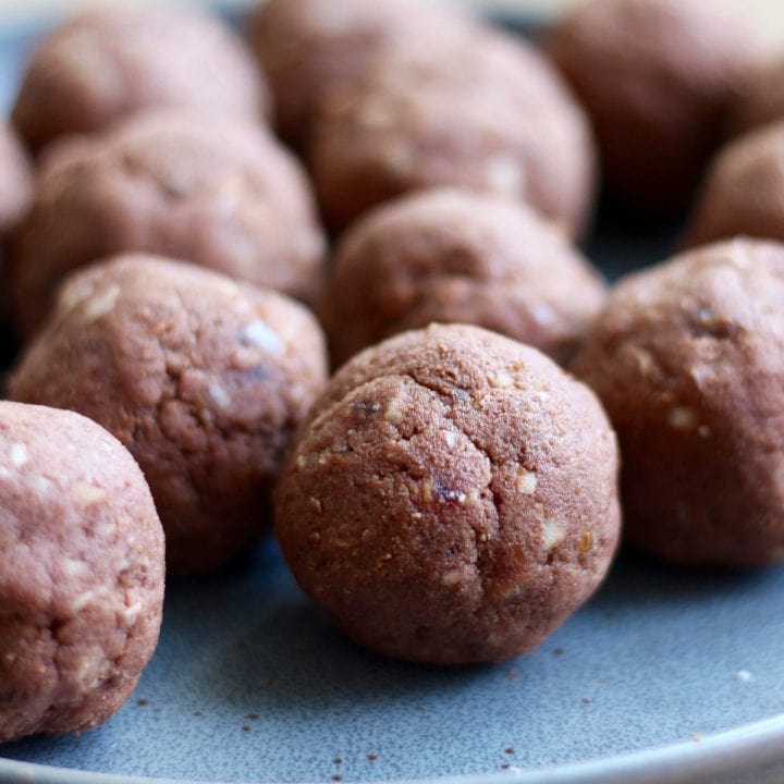 Almond Pulp Freezer Brownie Bites Recipe The Conscientious Eater