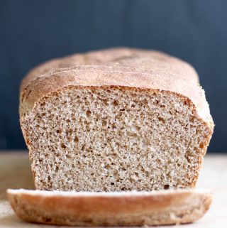 No Knead Whole Wheat Vegan Sandwich Bread - The Conscientious Eater