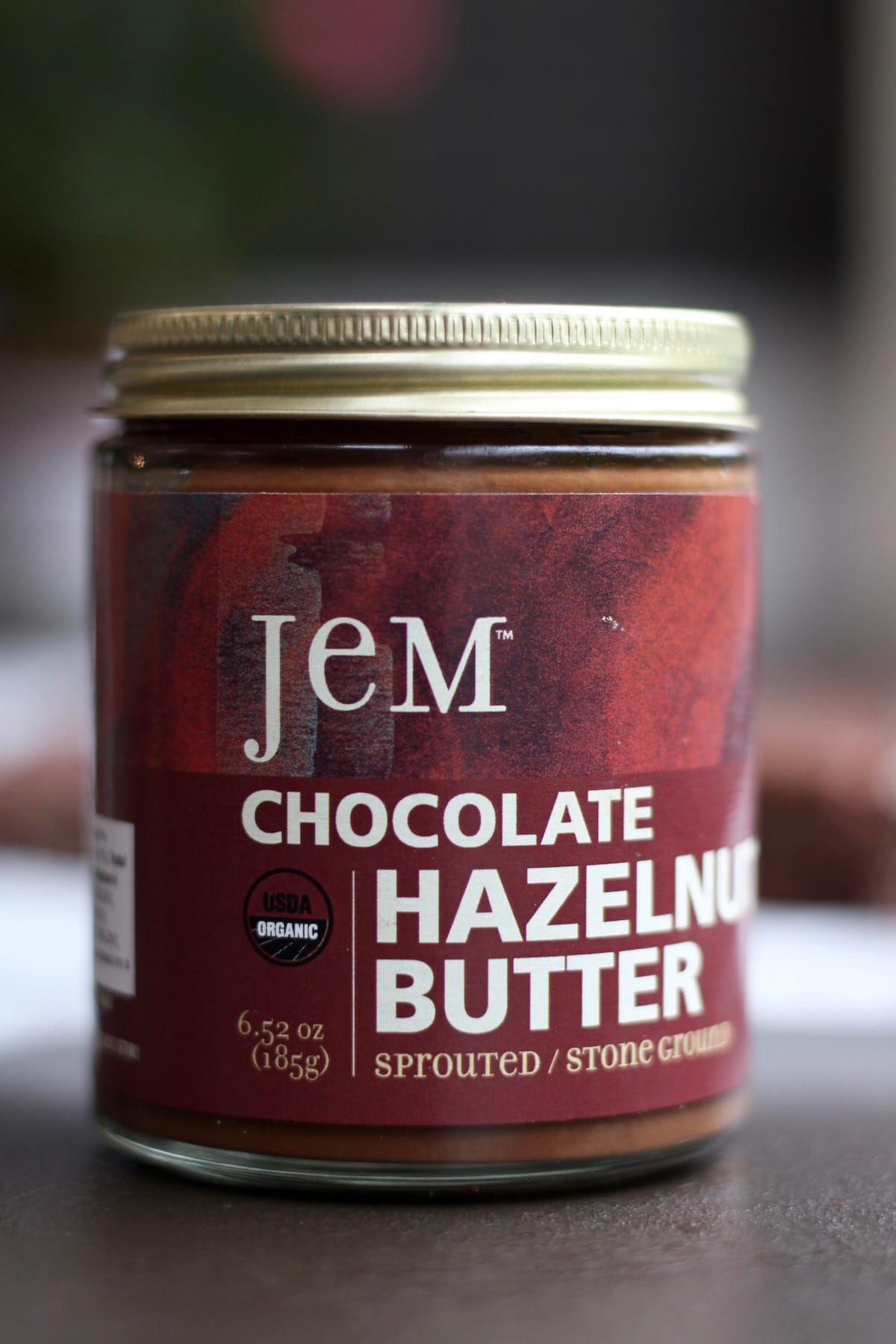 Jem organics chocolate hazelnut butter