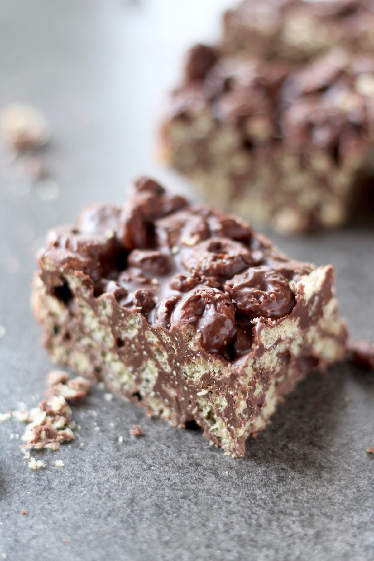 chocolate coated cereal crunch bars