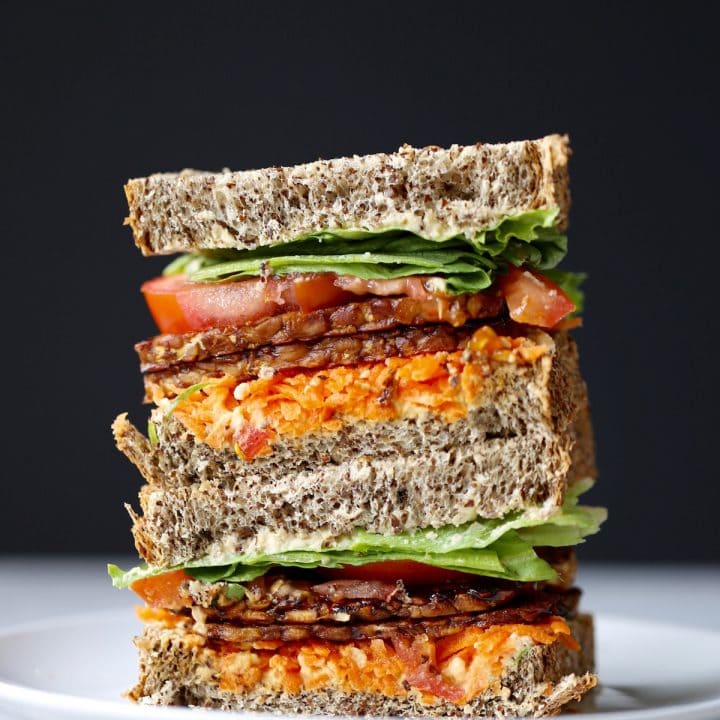 Vegan BLT Sandwich Recipe - The Conscientious Eater