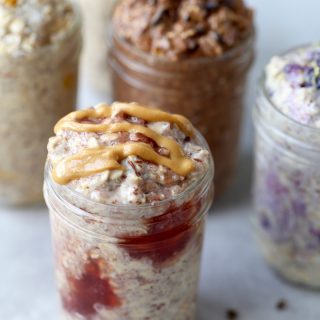 Fruity Overnight Oat Cups - The Nut-Free Vegan