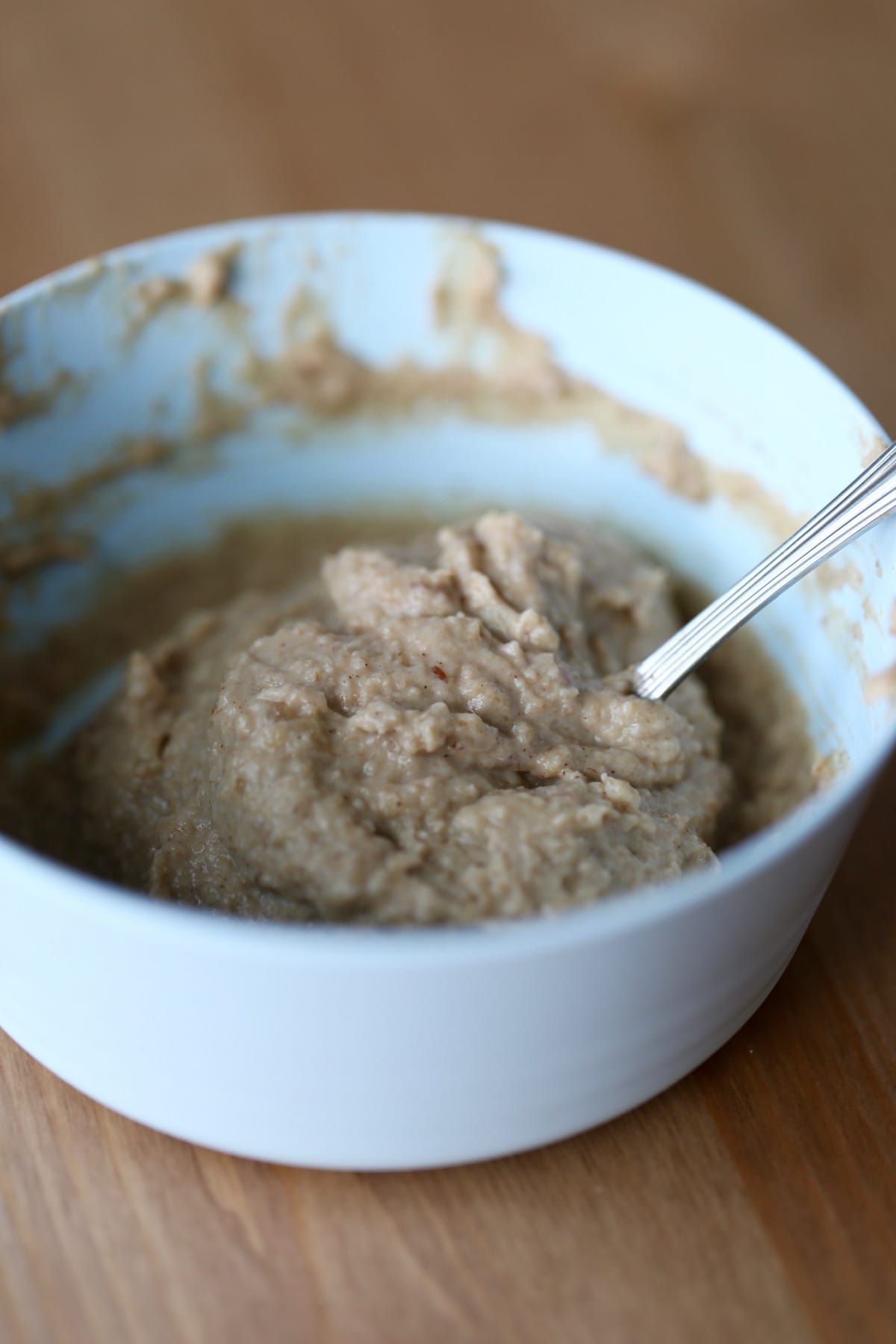 a mushy bowl of weetbix