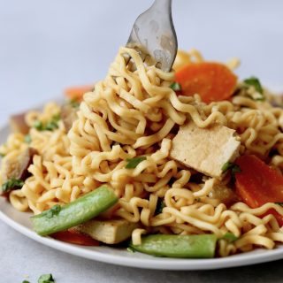 Quick and Easy Vegan Miso Noodles - The Conscientious Eater