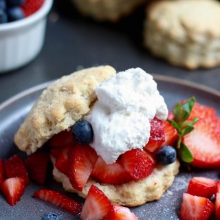 vegan strawberry shortcake