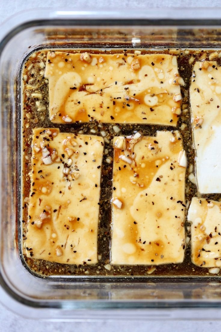 Easy Marinated Tofu