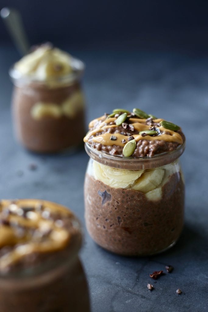 Vegan Chocolate Chia Seed Pudding